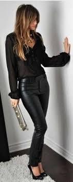 Imgur Post Imgur Pantalon De Cuero Mujer Pantalones De Piel Pantalones De Cuero