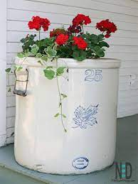 Below is a picture of the 2 quart crock pot that i use. Stone Crock Flower Pots Nikki Lynn Design