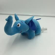 Qatar Airways Airline Blue Elephant Plush Soft Toy Stuffed Animal Hasbro Elephant Plush Pet Toys Animals