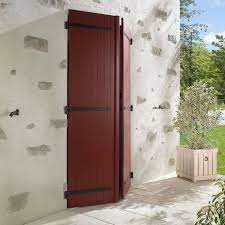 Il permet de fermer et de verrouiller à la demande un cadre de fenêtre. Volet Battant Bois Certifie Pefc Tablier De 27mm 2 Vantaux