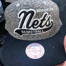 The brooklyn nets are an american professional basketball team based in the new york city borough of brooklyn. Mitchell Ness Accessories Mitchell Ness Nba Basketball Brooklyn Nets Cap Poshmark