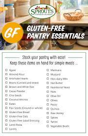 Gluten Free Pantry Essentials Gluten Free Shopping List Gluten Free Shopping Healthy Pantry