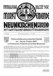 Finden sie die besten immobilien zum mieten in neunkirchen. Tag Der Franken 2009 Neunkirchen Am Brand