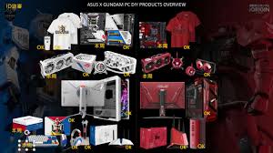 Asus Gundam Themed Pc Components Are Coming But Only In Japan Geek Culture Anime pc setup basically this is version gta v pc game for free review: asus gundam themed pc components are