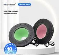 Industrial Machine Vision Dome Shape LED Lighting Illumination - O26mm / Blue