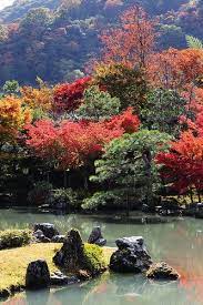 The Garden Of Tenryuji Temple Japanese Garden Japan Garden Beautiful Gardens