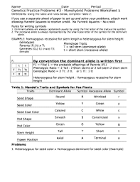 Codominance worksheet blood types answers worksheets for all from genetics worksheet answer key , source: Genetics Practice Problems Doc Doc Template Pdffiller