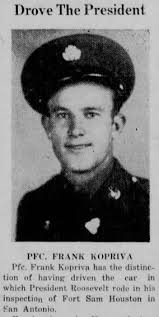 Pvt Frank Anton Kopriva Jr. (1917-2004)