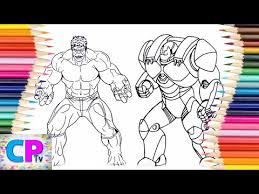 Hulkbuster coloring page to print. Hulk Vs Iron Man Hulkbuster Coloring Pages Drawing Of Hulk And Iron Man Hulkbuster Competition Ø¯ÛŒØ¯Ø¦Ùˆ Dideo