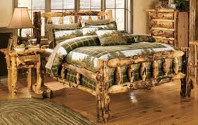 Log Beds Are Individually Crafted By Master Furniture Makers Known For Bringing Out The Best This Cabin Furniture Log Cabin Furniture Rustic Bedroom Furniture