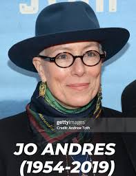 Remembering Jo Andres (May 21, 1954-Jan 6, 2019)