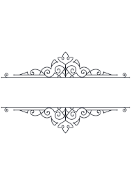 Download Ornamental Vintage Text Frame Outline Free Svg File Svgheart Com
