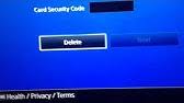 Check spelling or type a new query. How To Remove Credit Card Debit Card Details On Ps4 Or Ps Pro Youtube