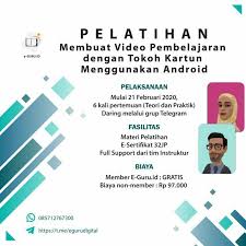Jasa pembuatan video untuk keperluan promosi profile seseorang dalam membangun personal branding baik itu kalangan praktisi/profesional/politisi dll. Pelatihan Pembuatan Video Pembelajaran Guru Era Digital Facebook