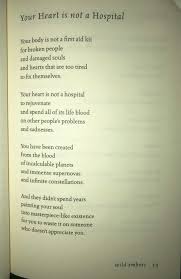 Your Heart Is Not A Hospital By Nikita Gill People Problems Nikita Gill Broken People