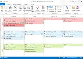 Be More Proactive In Outlook With Visual Productivity By Taskcracker Microsoft Outlook Task Management Excel Tutorials