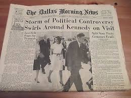 The collection features the dallas times herald from november 22, 1963 and the dallas. Rare Dallas Newspaper With Anti Kennedy Ad 11 22 63 Jfk B4 Assassination 1622354948