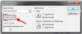 Hier können sie bestimmen, ob die einstellungen für das gesamte dokument gelten sollen oder ab der position, wo sich der cursor grade befindet. Seitenformat In Powerpoint Auf 16 9 Einrichten Presentationload Blog