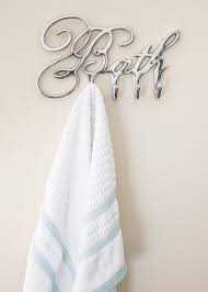 Comfify Decorative Bath Towel Hooks Bathroom Hanger Aluminum Wall Hooks Rack For Towels Robes Bathroom Bathroom Towel Hooks Towel Hooks Anchor Bathroom Decor