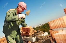 Some men are surprised that no one has ever asked them to become a mason. Construction Mason Worker Bricklayer Stock Photo Picture And Royalty Free Image Image 11304991