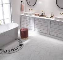 MOLOVO Elegance White Hexagon 7.7 in. x 8.9 in. Matte Porcelain Marble look  Floor and Wall Tile (9.05 sq. ft./Case) CA-WHH8B