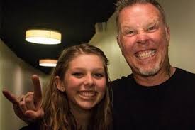 Be that as it may, together the happy family lives a blissful relationship with his wife and children. Cali Tee Hetfield Photos Of James Hetfield S Daughter With Wife Francesca Hetfield Ecelebritymirror