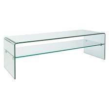 Gala Tempered Glass Tv Stand With Shelf Glass Tv Stand Tv Stand Shelves Tv Stand Decor