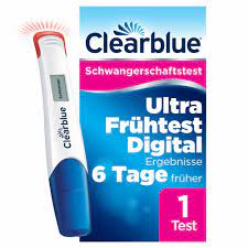 Liebe grüße und viel glück! Clearblue Schwangerschaftstest Ultra Fruhtest Digital 1 St Shop Apotheke Com