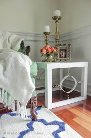 Ikea Lack Hack Vintage Modern End Table