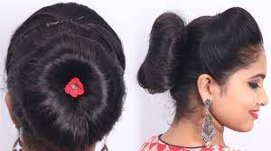 2 New Twisted Juda Hairstyle For Party Wedding Hairstyles Bun Hair Bun Hairstyles Wedding Hair Tips Hair Styles