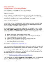 50 Sample Sales Letters In Pdf Ms Word