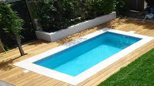 They take up a fraction of the space of a traditional pool, and their elongated shape is so elegant and modern. How To Build Your Own Pool Youtube
