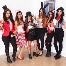 Go Ahead And Drop These Amazing Group Halloween Costume Ideas In Your Group Chat Circus Halloween Costumes Group Halloween Costumes Hot Halloween Costumes