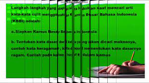 Secara bahasa, kata hoax adalah suatu cerita bohong, informasi palsu, yang bertujuan untuk mempermainkan, memperdaya, dan menipu. Bahasa Indonesia Kelas 4 Mencari Arti Kata Kata Sulit Youtube
