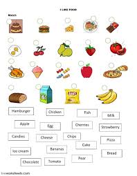 Food Online Exercise And Pdf You Can Do The Exercises Online Or Download The Worksheet English Lessons For Kids Exercise For Kids English Worksheets For Kids