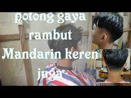 Curtain haircut hairstyle belah tengah. Potongan Rambut Mandarin Belah Tengah Youtube