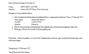 Contoh surat pernyataan pembagian warisan. Contoh Surat Ahli Waris Untuk Bpjs Ketenagakerjaan Id Lif Co Id