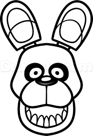 Tinkerbell and friends coloring pages to print. Withered Bonnie Color Page Shefalitayal