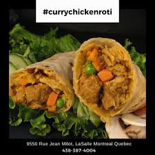 Curry Chicken Roti Jamaican Recipes Chicken Roti Roti
