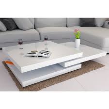 Etourdissant Table Basse Moderne Blanche Center Table Living Room Centre Table Living Room Coffee Table