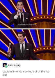 Pin By Natalie On Captain John Mulaney Marvel Funny Funny Comics For Kids
