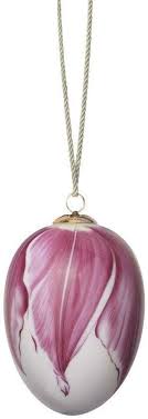 Süße kleine holzhasen zum aufhängen als osterdeko. Royal Copenhagen Osterei Porzellanei Tulpe Gross Ostereier Royal Copenhagen Porzellan