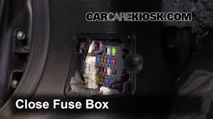 There should be a diagram there etched in the plastic to tell you what each fuse is for. Interior Fuse Box Location 2009 2013 Mazda 6 2010 Mazda 6 S 3 7l V6