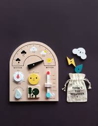 my weather station interactive toys weather wooden toys