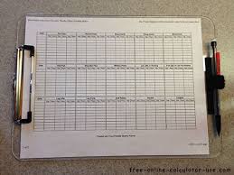 Printable Workout Log Sheet Maker To Organize And Track Workouts