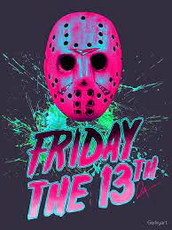 Friday The 13th Neon V T Shirt By Gerkyart Redbubble Friday The 13th Poster Friday The 13th Horror Artwork