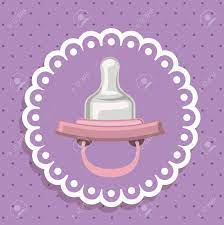 Shop for purple baby shower decorations online at target. Baby Shower Over Purple Background Design Vector Illustration Royalty Free Cliparts Vectors And Stock Illustration Image 39865216
