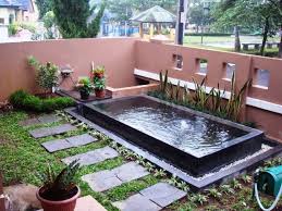Desain Taman Rumah Kombinasi Kolam Ikan Sederhana Kolam Ikan Kolam Taman