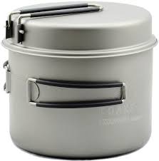 toaks titanium 1600ml pot and pan review camping stoves