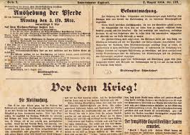 He lived during a particularly innovative time for german art: Die Mobilmachung 02 August 1914 Schweinfurtfuhrer Ein Fuhrer Durch Schweinfurt Und Seine Geschichte